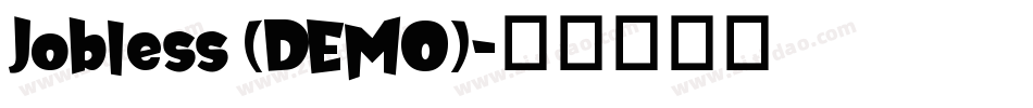 Jobless (DEMO)字体转换